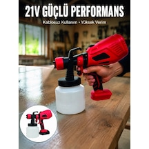 Mey İthalat 800 Ml Geniş Hazne İle Kesintisiz Boya Uygulaması