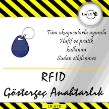 Lorex Proximity Göstergeç Anahtarlık Göster Geç Keyfob Rfid  200