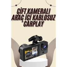 Cosmotex Gece Görüşlü Dvr 3 Lensli Araç İçi Sürüş Kamerası Video Kaydedici
