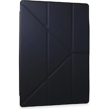 Newface Samsung Galaxy Tab A9 Plus Kılıf Kalemlikli Mars Tablet Kılıfı - Lacivert