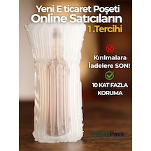 24x40 Cm 10 Adet Havalı Poşet Airbag Airbed Ambalaj 20 Li-50 Li-100 Lü Mevcut