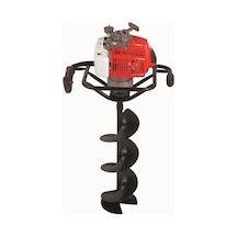 Hrd6501 Çift Helezonlu 300 Mm Toprak Burgu Makinası 3 Hp