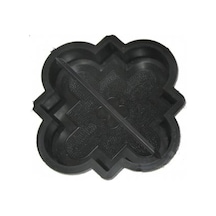 Plastik Parke Taşı Kalıbı Tekli Küçük Orkide 1/2 4,5 Cm (10 Ad)