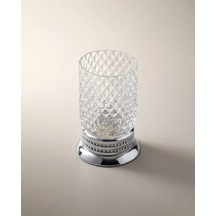 Crystal Krom Set Üstü Diş Fırçalık Renkli
