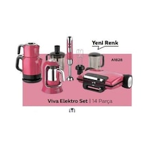 Korkmaz A1828 Viva 4'Lü 14 Parça Elektrikli Çeyiz Seti
