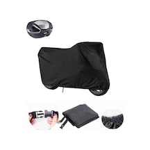 Bisan Sunway Fks Siyah Motosiklet Brandası Premium Kalite Su Geçirmez