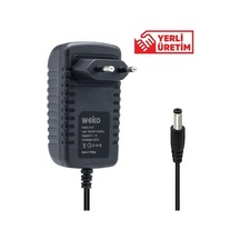 Weko 21 Volt - 1 Amper 5.5 2.5 Uçlu Priz Tipi Adaptör Diğer