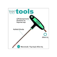 Weber Tools Top Başlı T Saplı Allen Tor 100 x 200 MM