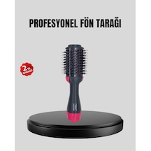 220 C Profesyonel Fön Tarağı Negatif İyon Teknolojili, 3 Isı Kademeli, 1200w