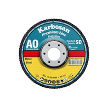 Karbosan 982970 115mm 40 Kum Alüminyum Oksit Flap Disk 10 Adet