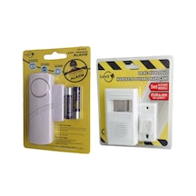 Lorex LR-KC Kablosuz Alarm Kapı Çanı ve LOREX LR-4444 Kapı Pencer