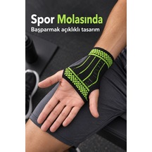 Erturkstore Mey İthalat Avuç İçini Ve Bileği Saran Örgü Sporcu Bilekliği -