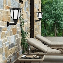 Noas 15w Ariel Solar Bahçe Armatürü 66.5 Cm Beyaz