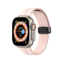 Kilifone -  Apple Uyumlu  Watch  Ultra 49mm - Kordon Silikon Kordon Krd-84