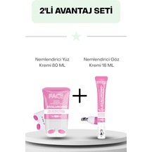 Hyaluronic Acid & Moisturizing Face Gym 80 Ml & Hyaluronic Acid & Moisturizing Eyes Gym 18 Ml