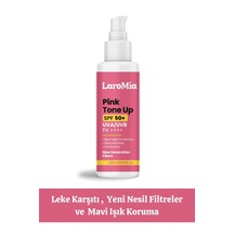 Laromia Leke Karşıtı Cilt Aydınlatıcı Ve Ton Eşitleyici Pembe Güneş Kremi SPF50+ 50 ML
