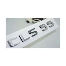 Cls55 Bagaj Krom Abs 3m 3d Yazı Logo Benz İle Uyumlu