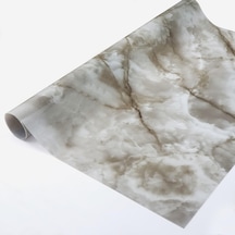 Mermer Desenli - Kalın Pvc 1,2Mm M-05 Masa Örtüsü