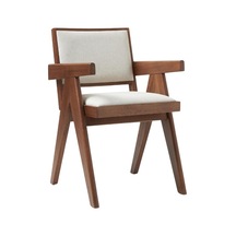 Kalmar Ahşap Ceviz Sandalye Ceviz - Beyaz