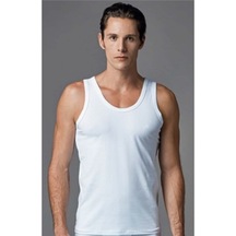 Eros 11500 Compact Cotton 2Li Erkek Atlet Kutulu Siyah-Beyaz (553771004)