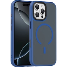 Joko Apple İphone 16 Pro Max Megane Magsafe Kapak - Lacivert 0.2M-Çok Renkli