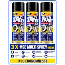 Mse Pro Multi Sprey 400 Ml X 3 Adet