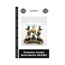 Özel Üretim Dekoratif Mistik Aksesuar Ev Dekorasyonu Polyester Anubis Buhurdanlık Alk2982