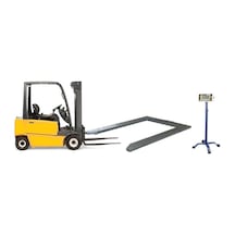 Dikomsan Rcw-U 1500 KG x 500 Gr 120 x 84 U Tipi Baskül