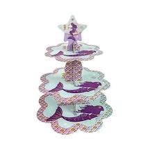 Kek Standı Deniz Kızı - Ve Cupcake