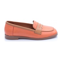 Dgn 010-1 Kadin Loafer Ayakkabi Orange