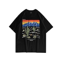 Startmore Unisex Arizona Befearless Siyah Tshirt Siyah