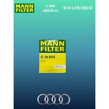Mann Fılter C16005 Hava Filtresi Audi 2011üzeri A6-3.0 Tdi