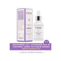 Pycos Cosmetıcs Niacinamide %10 + Hyalüronik Asit Ve Panthenol İçeren Cilt Bakım Serumu 30 Ml, Sebum Dengeleyici