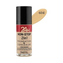 24h Non Stop 2in1 Foundation & Concealer - No: 604 Vanilla Diğer