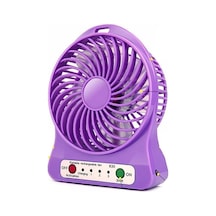 Şarjlı Vantilatör Fan Mini Masa Üstü Taşınabilir El Fanı