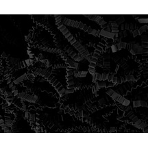 Roco Paper Zigzag Kırpık Kağıt Siyah 500 G Kutu İçi Süsleme