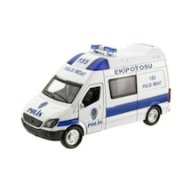 Canali Işıklı Sesli Pilli Polis Ekip Arabası Cnl-9999-1