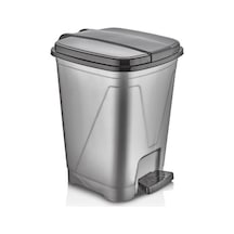 Merdem Kare Pedallı Çöp Kovası No:2 10lt Mrd122 Diğer