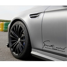 Motorsport Yan Kapı Araba Sticker Yapıştırma