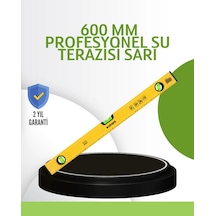 Mey İthalat Hassas Ölçüm Sağlayan 600 Mm Sarı Su Terazisi Diğer