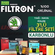 Skoda Octavia 1.6 Tdı Mann Filtron Filtre Bakım Seti 2009-2012 (495301182)
