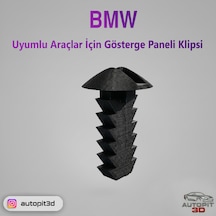 Bmw Araçlar İçin Gösterge Paneli Klips Seti Bmw
