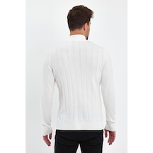 Alexander Gardi Alexandergardı Yarım Balıkçı Regular Fit Triko Kazak E23-6706 001