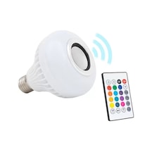 Hubrendy Sh Powermaster Bluetooth Müzik Çalar + Kumandalı Rgb Led Ampul Om-30