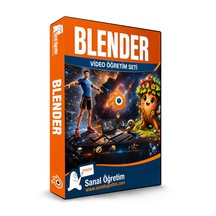 Blender 4.5 Komple Eğitim Video Ders Eğitim Seti