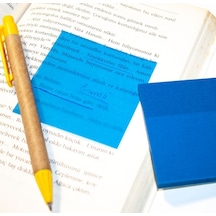 Şeffaf Yapışkanlı Not Kağıdı / Transparan Sticky Notes - 50 Yapraklı