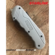 Starline Maket Bıçagı Halı Kesme Falçata Bıçağı Otomatik 19Mm