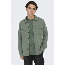 Only & Sons Onsnewkodyl Overshırt Sweat Noos Erkek Gri Uk Gömlek - 22021279 Gri