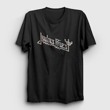 Presmono Unisex Logo V2 Judas Priest T-shirt Siyah
