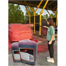 Nano Fırçasız Cilalı Oto Yıkama Şampuanı 5kg Nf9 Red300gr 90lt Su